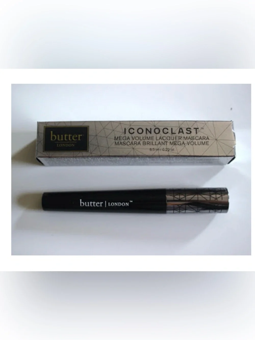 Butter London Iconoclast Mascara! 💜 New in Box! Mega Volume BRILLIANT BLACK